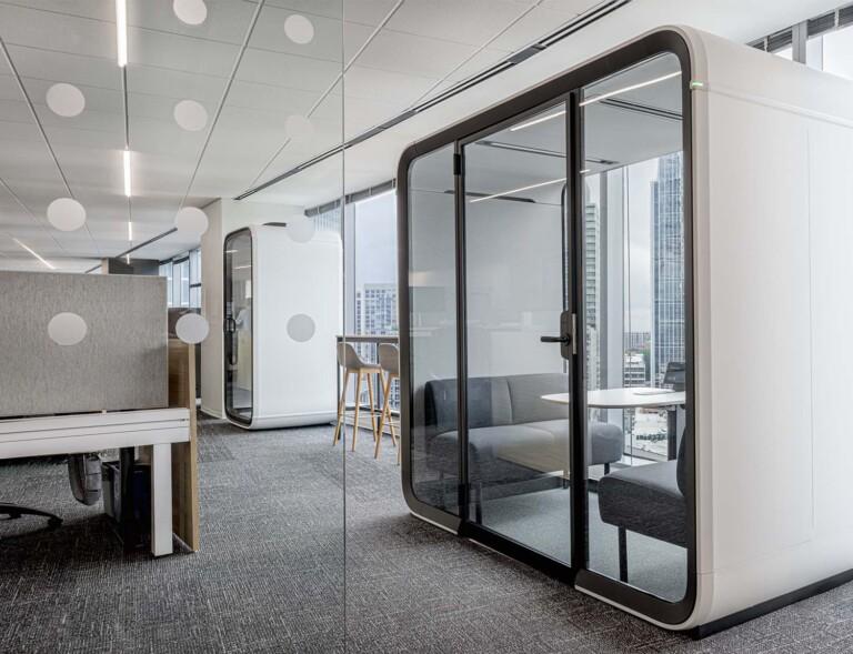 Framery Four at JLL Atlanta office