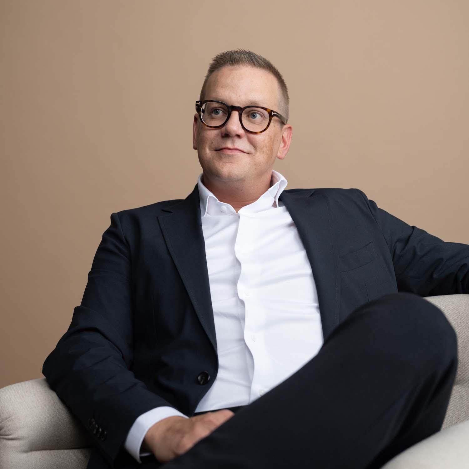 Framery's Head of Sales, Lasse Karvinen