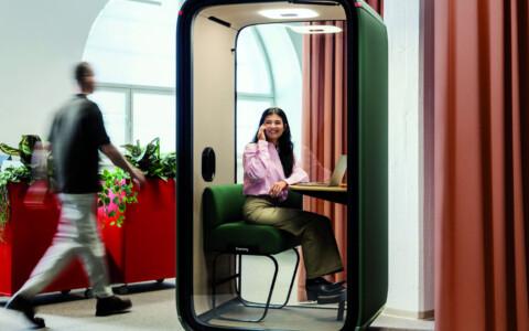 Bringing Private Couch Comfort to the Office: Introducing Framery One Lounge