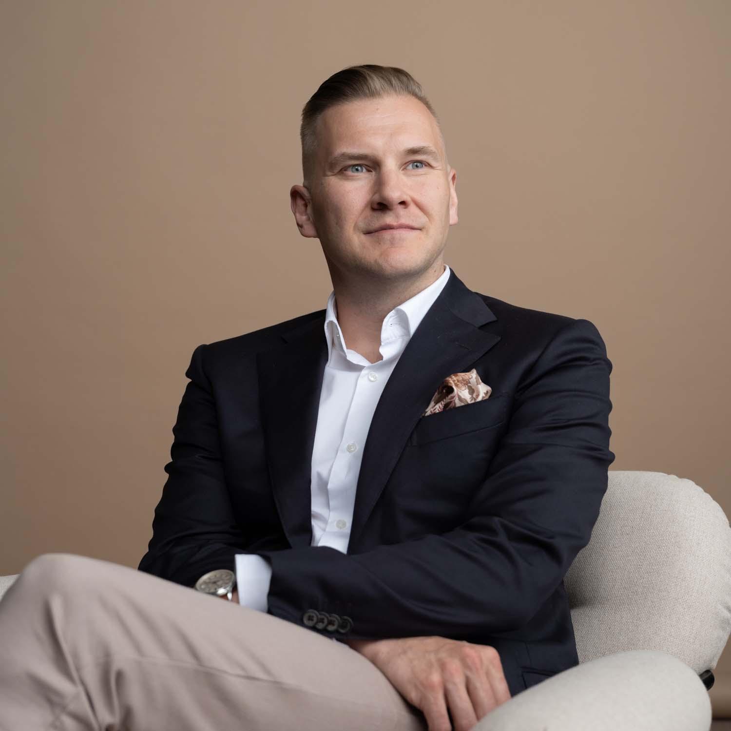 Framery's CEO, Samu Hällfors