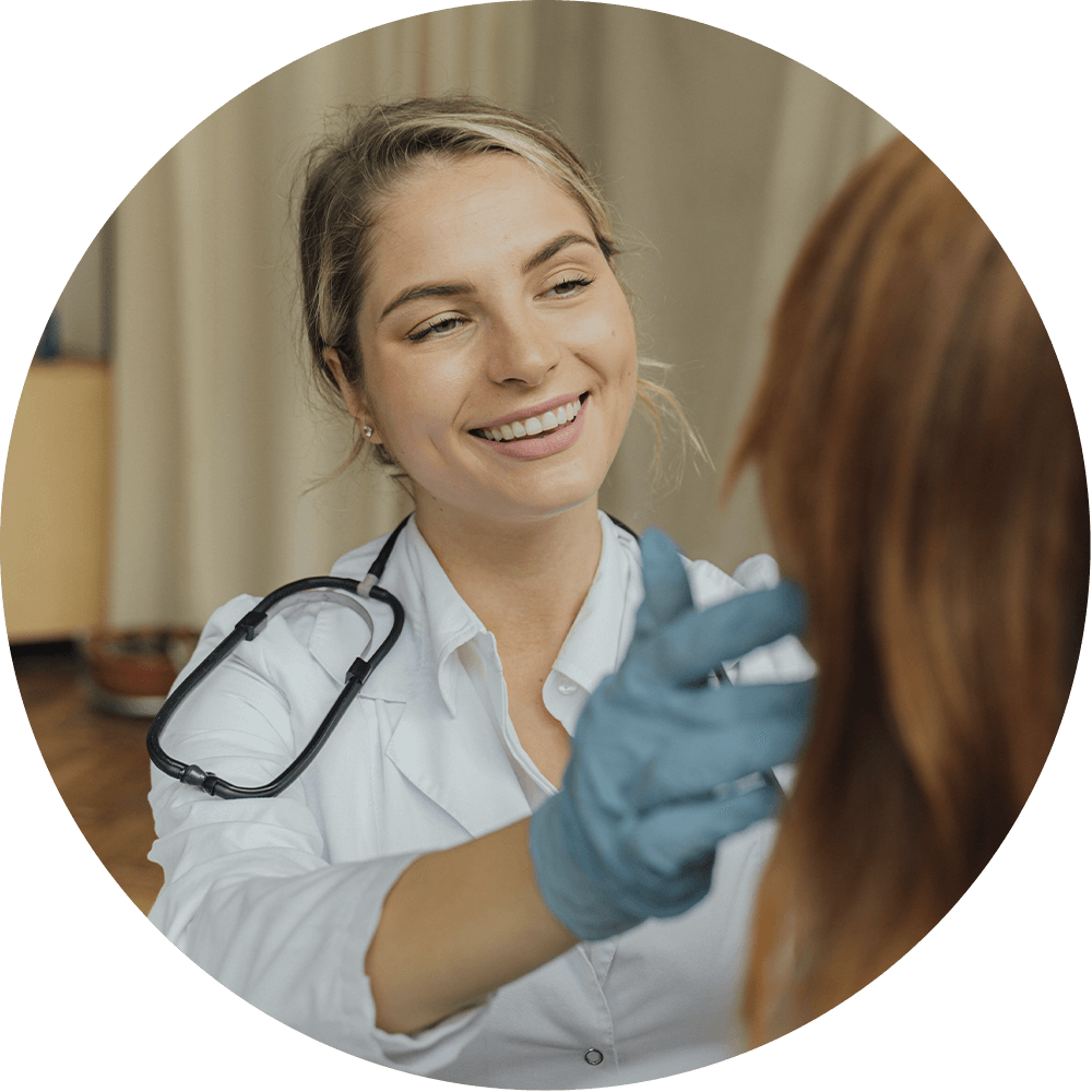 A woman doctor